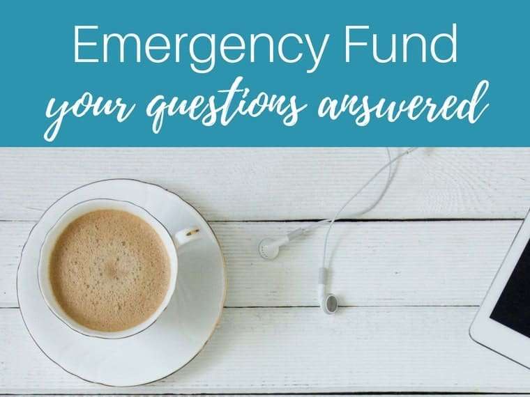 emergency fund by inspiredbudget.com