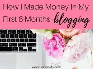 blogging income report by inspiredbudget.com