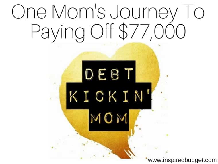 debt free story by inspiredbudget.com