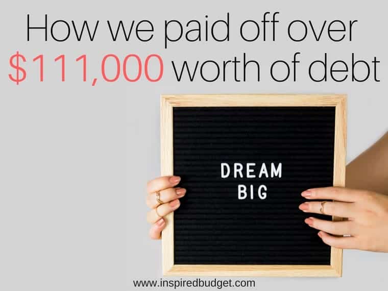 How We Paid Off $111,000 Of Debt