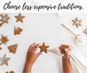 How to spend less this Christmas and not go into debt by InspiredBudget.com
