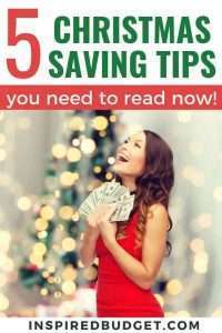 How To Save Money For Christmas by InspiredBudget.com