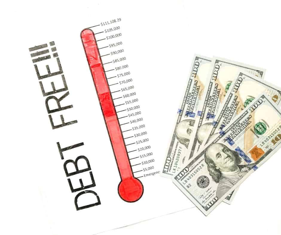 debt free thermometer