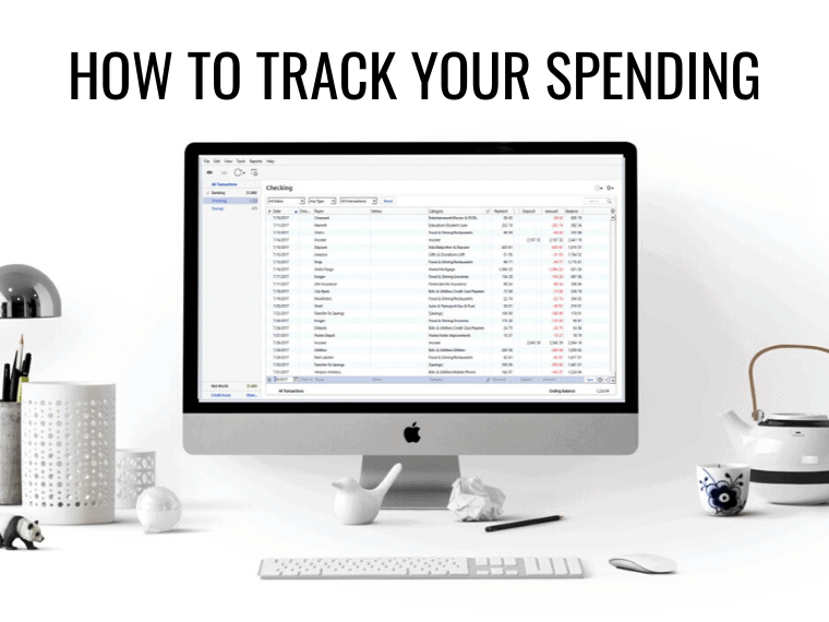 How To Track Your Spending by InspiredBudget.com