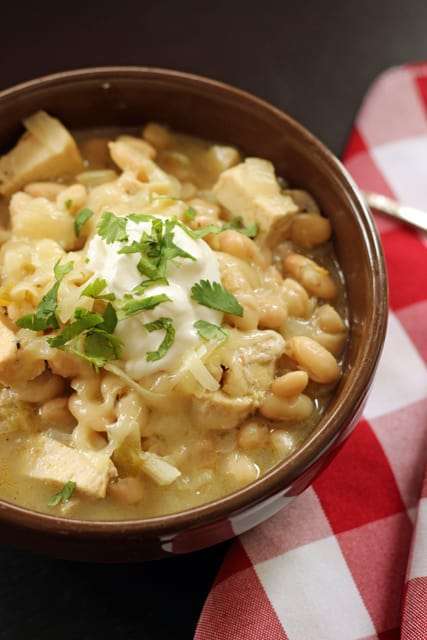 Chicken Chili With White Beans