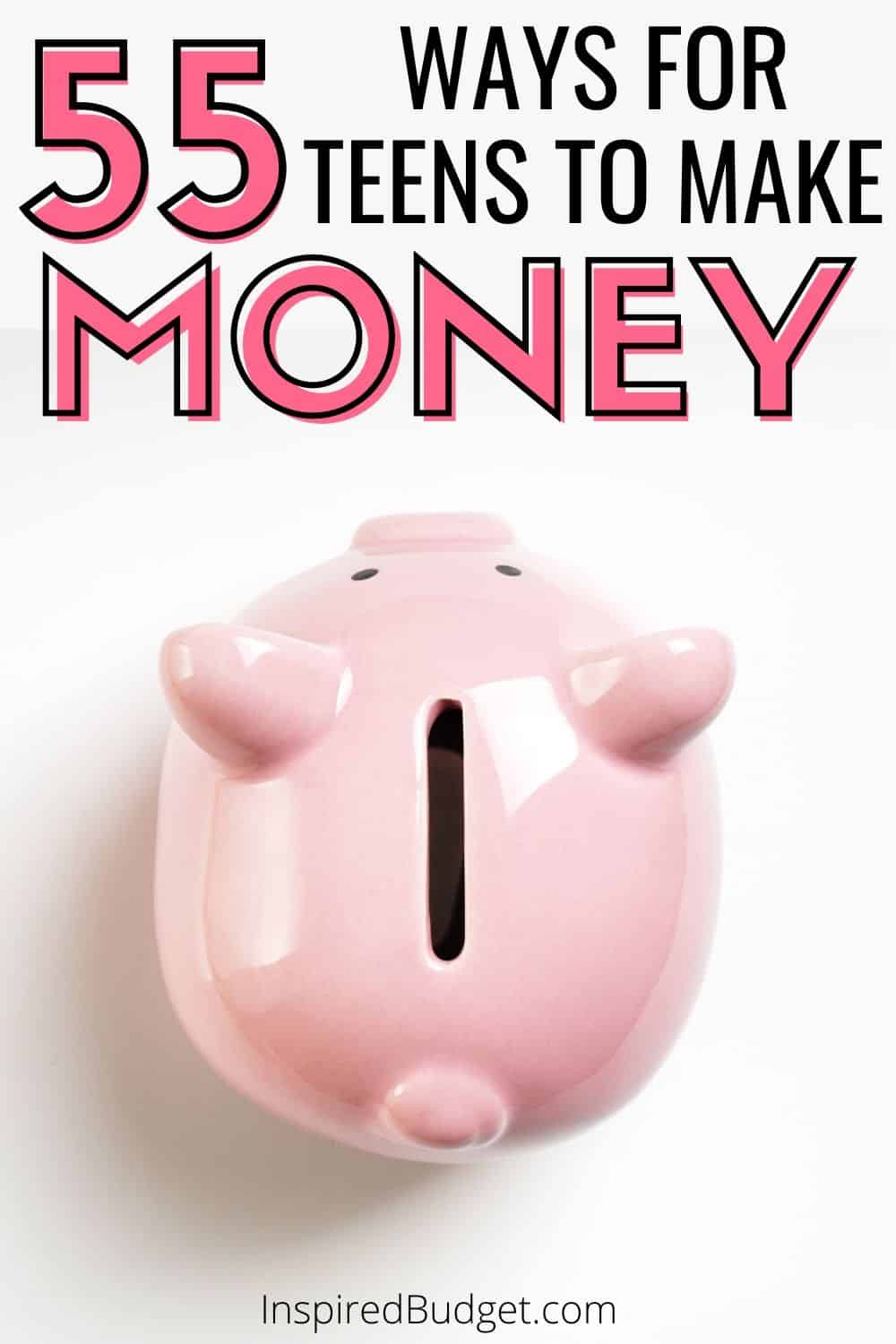 Need ideas for your teen to make money? Check out this complete list of 55 ways that any teenager can earn money!