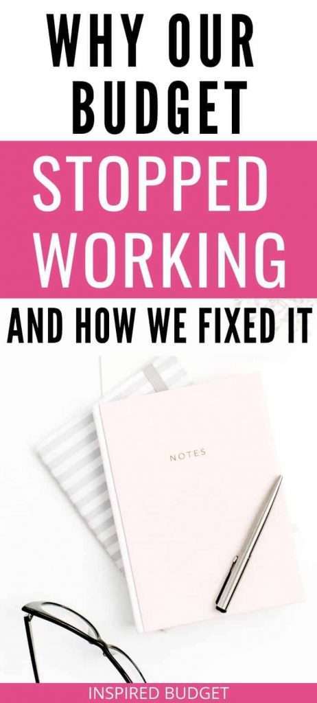 Our budget stopped working for our family. Here's exactly what we did to fix it!