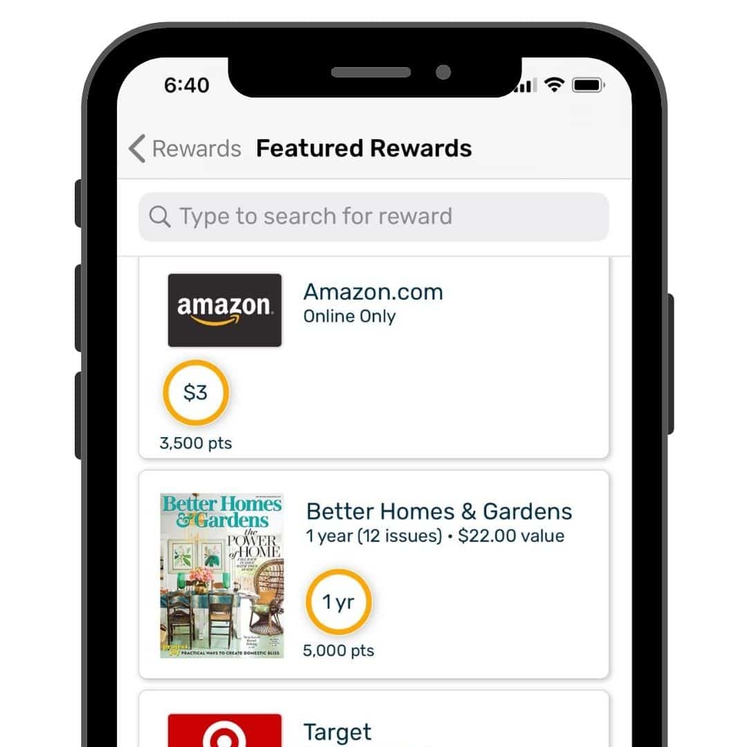 Earn gift cards with the Fetch Rewards App