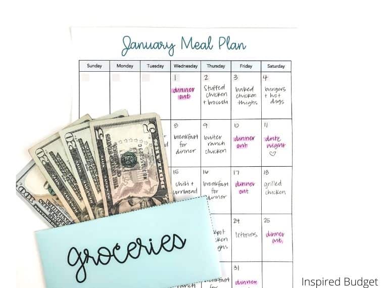 5 Steps To Meal Plan Monthly [Free Monthly Meal Planner Template]