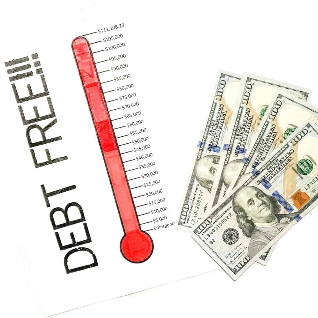 Debt Free Thermometer