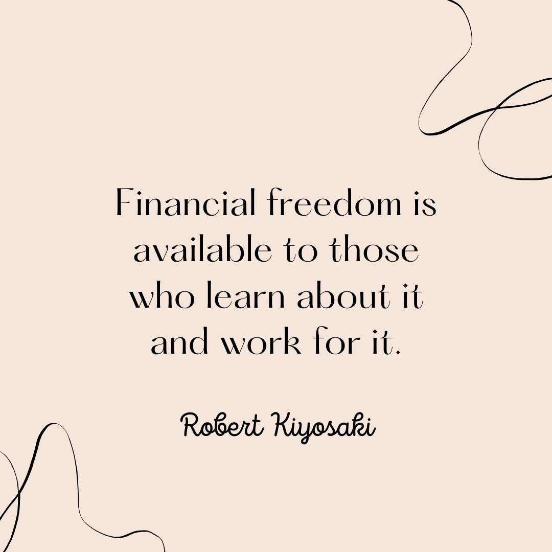 financial freedom quote