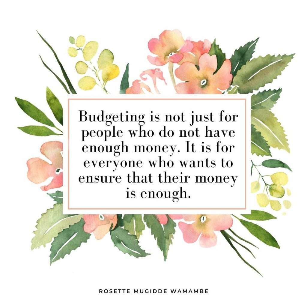 budgeting quote