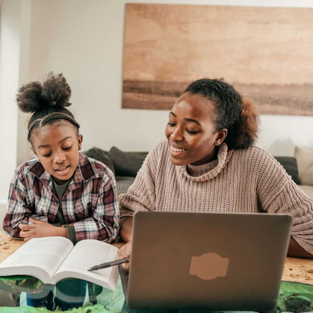 teacher and student tutoring