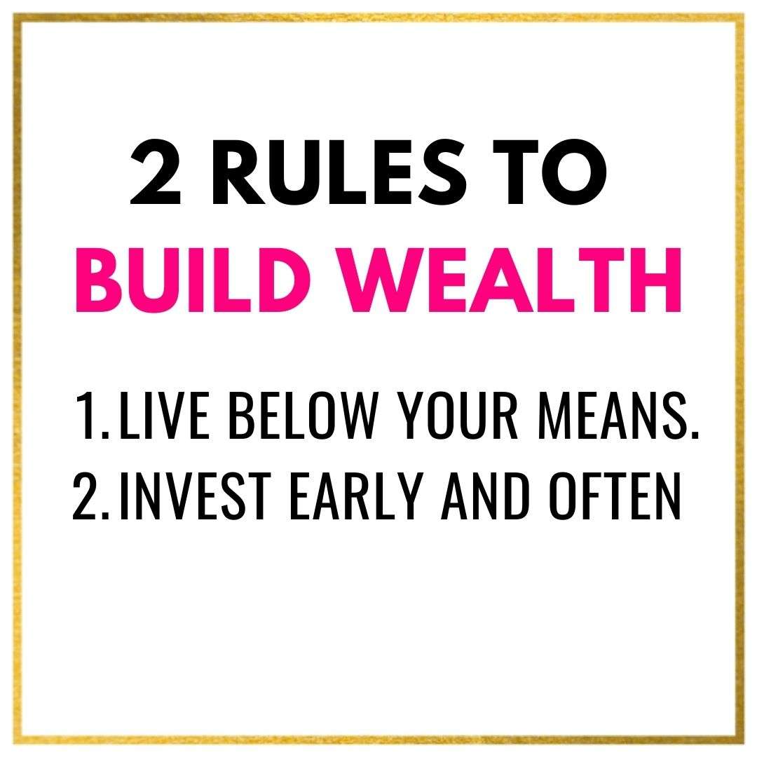 2 Rules To Build Wealth