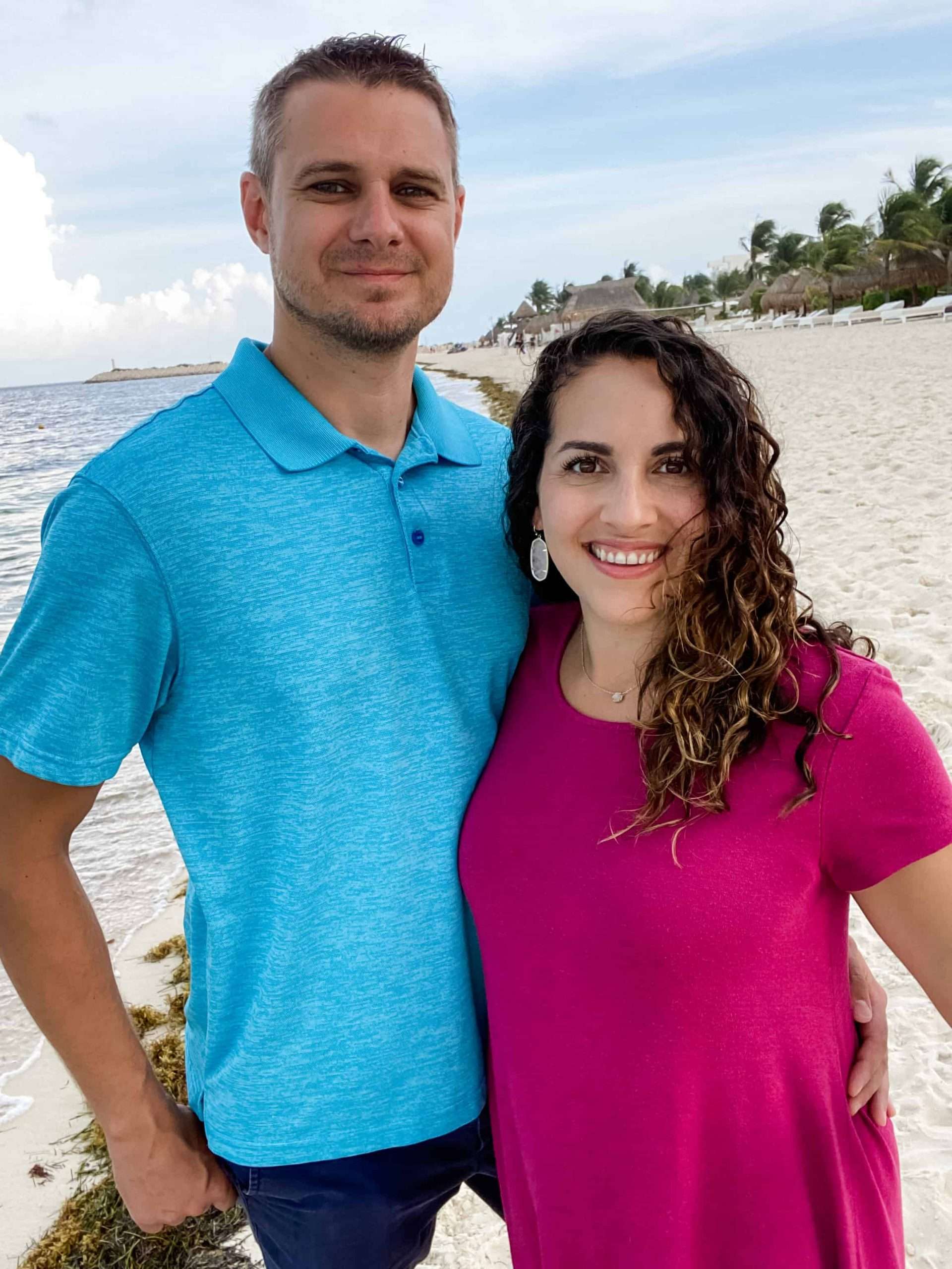 couple on beach