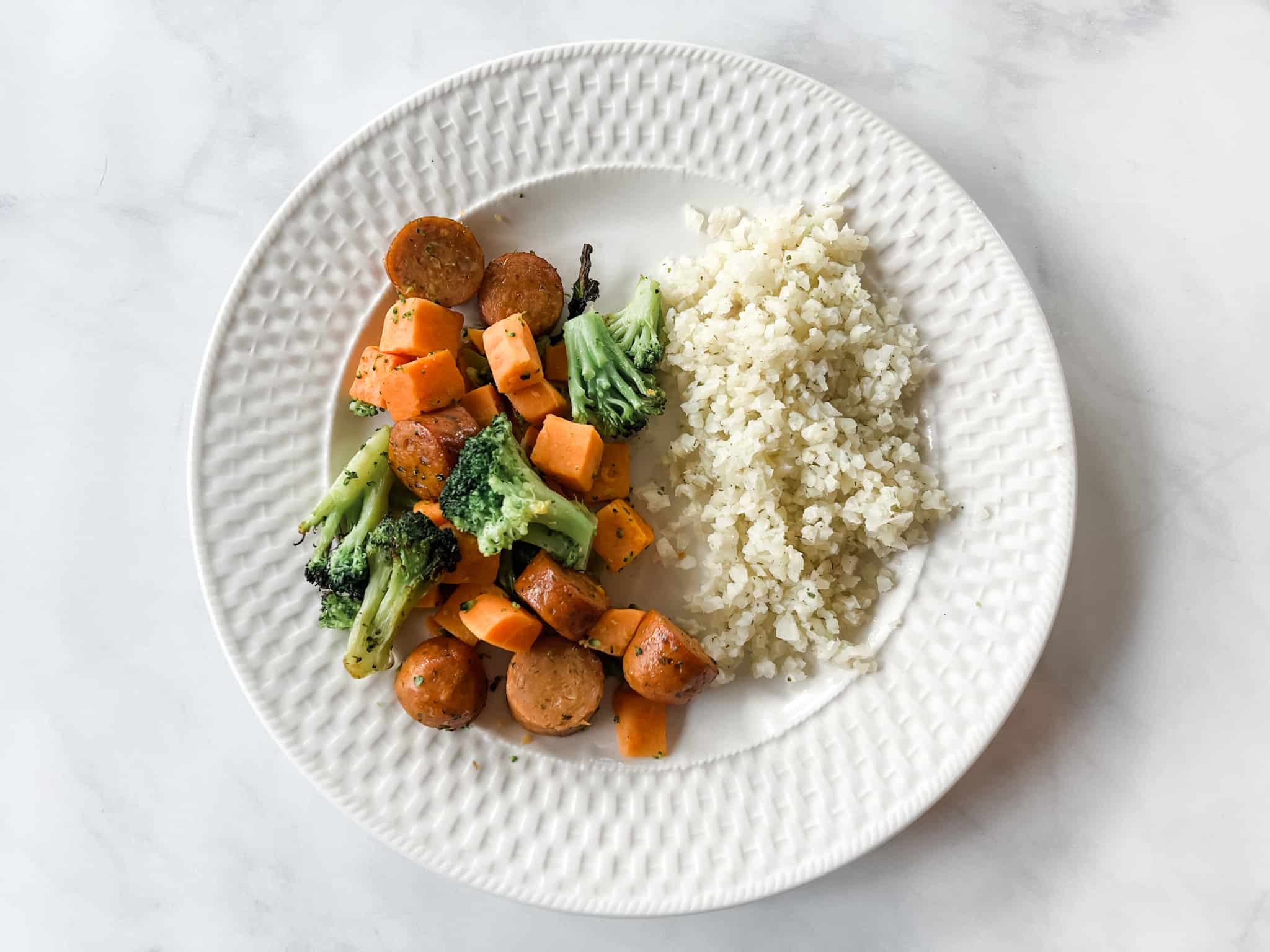 Easy Chicken Sausage and Veggie Dinner Recipe from ALDI