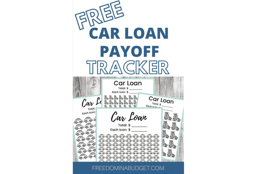 Car Loan Payoff Trackers