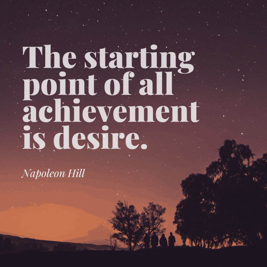 Napoleon Hill Quote