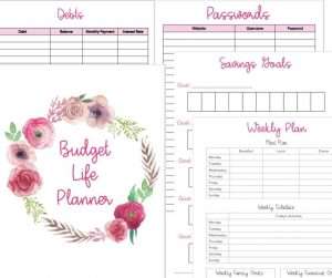 Budget Life Planner by Inspired Budget