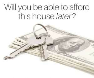 Can you afford this house later? by InspiredBudget.com