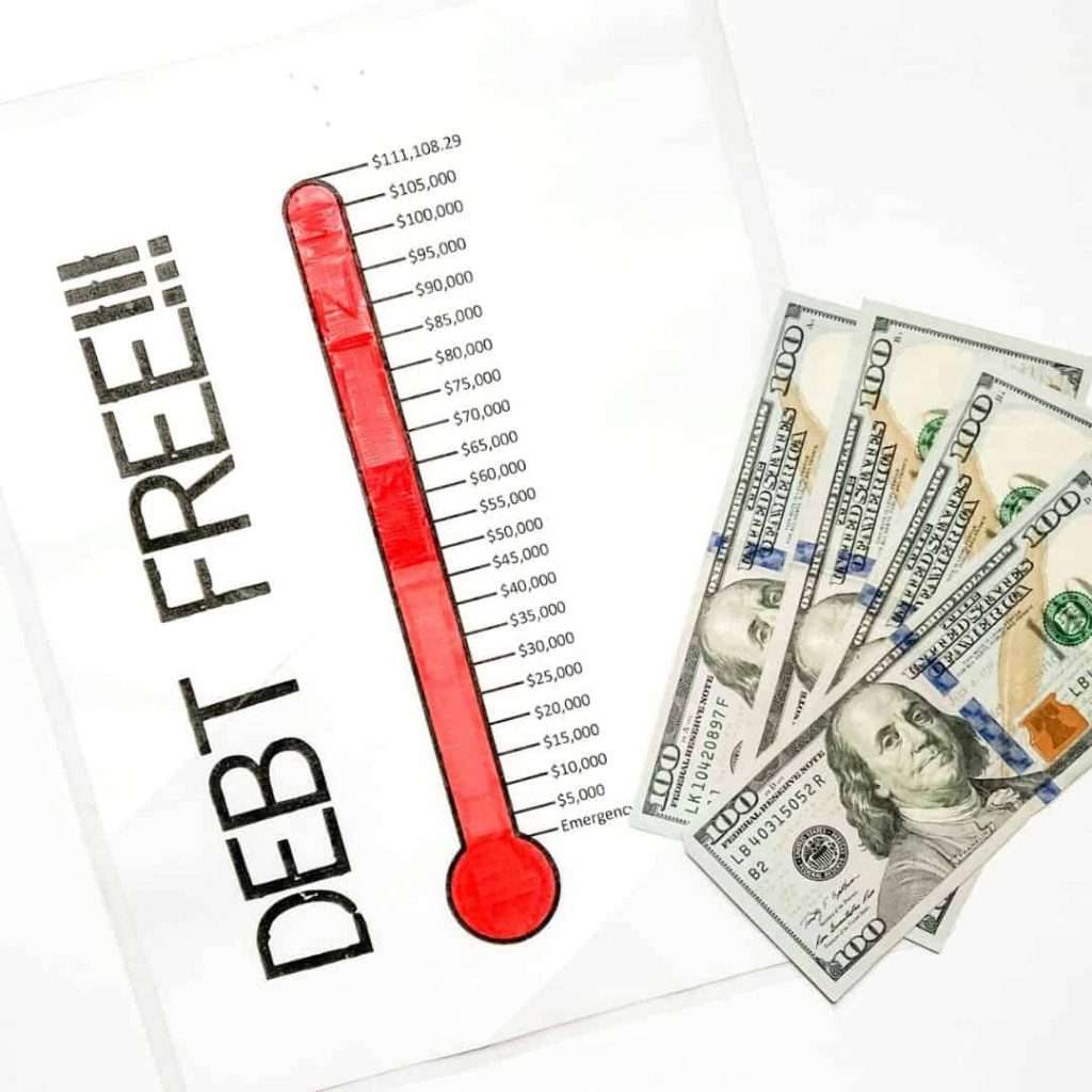 debt free thermometer
