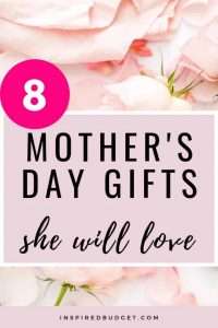 8 Budget Friendly Mother's Day Gifts by InspiredBudget.com