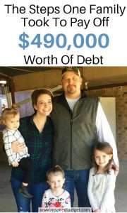 debt free story by www.inspiredbudget.com