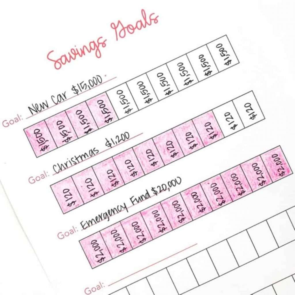 Savings Goals Tracker