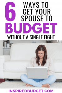 Getting Your Spouse To Budget by InspiredBudget.com