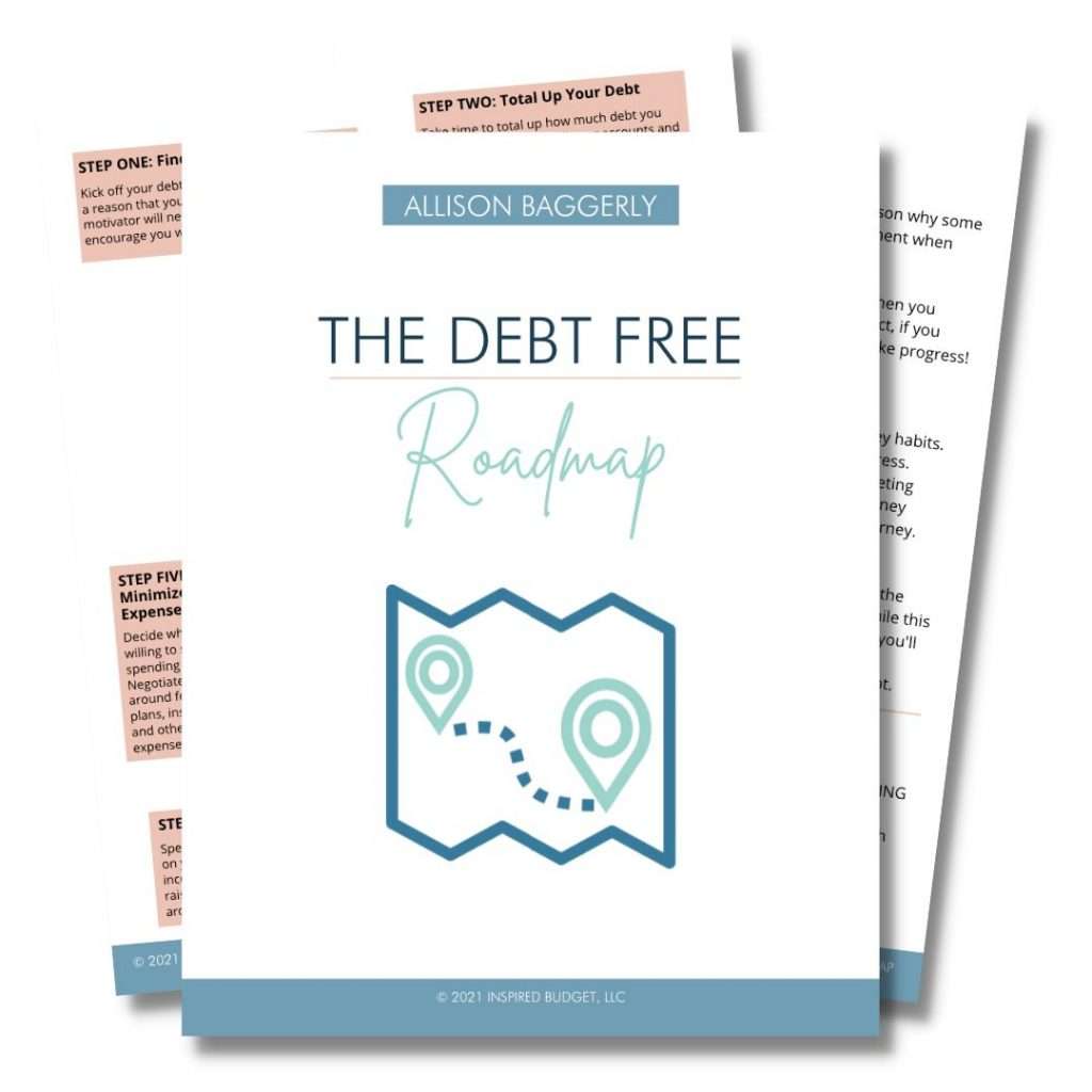 Debt Free Roadmap Inspired Budget