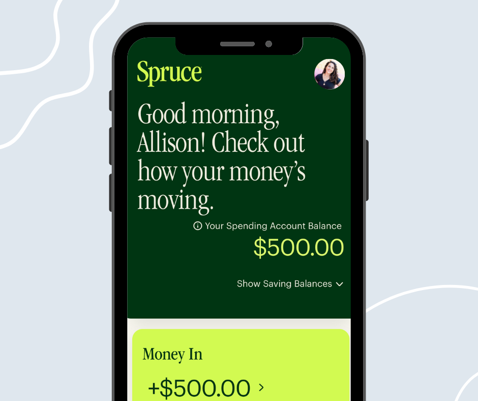 Spruce App Savings