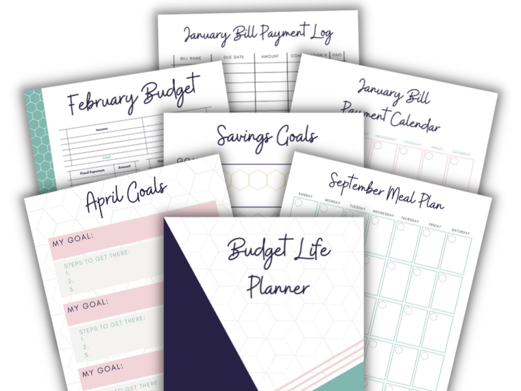 Budget Life Planner Pages