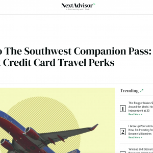 Time: Guide to The Southwest Companion Pass: One of the Best Credit Card Travel Perks